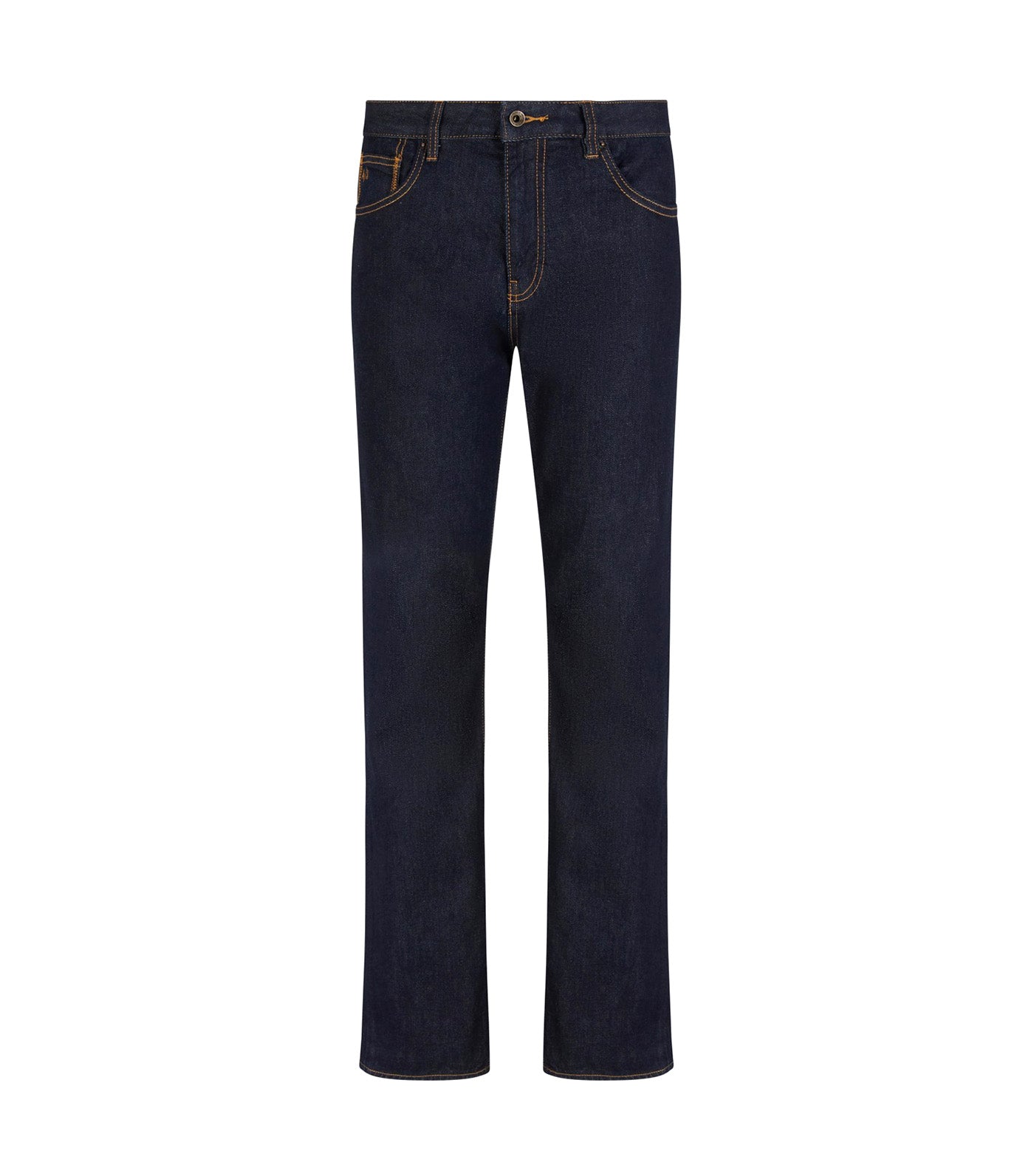 J13 Slim Fit Jeans with Contrast Stitching Blue Denim