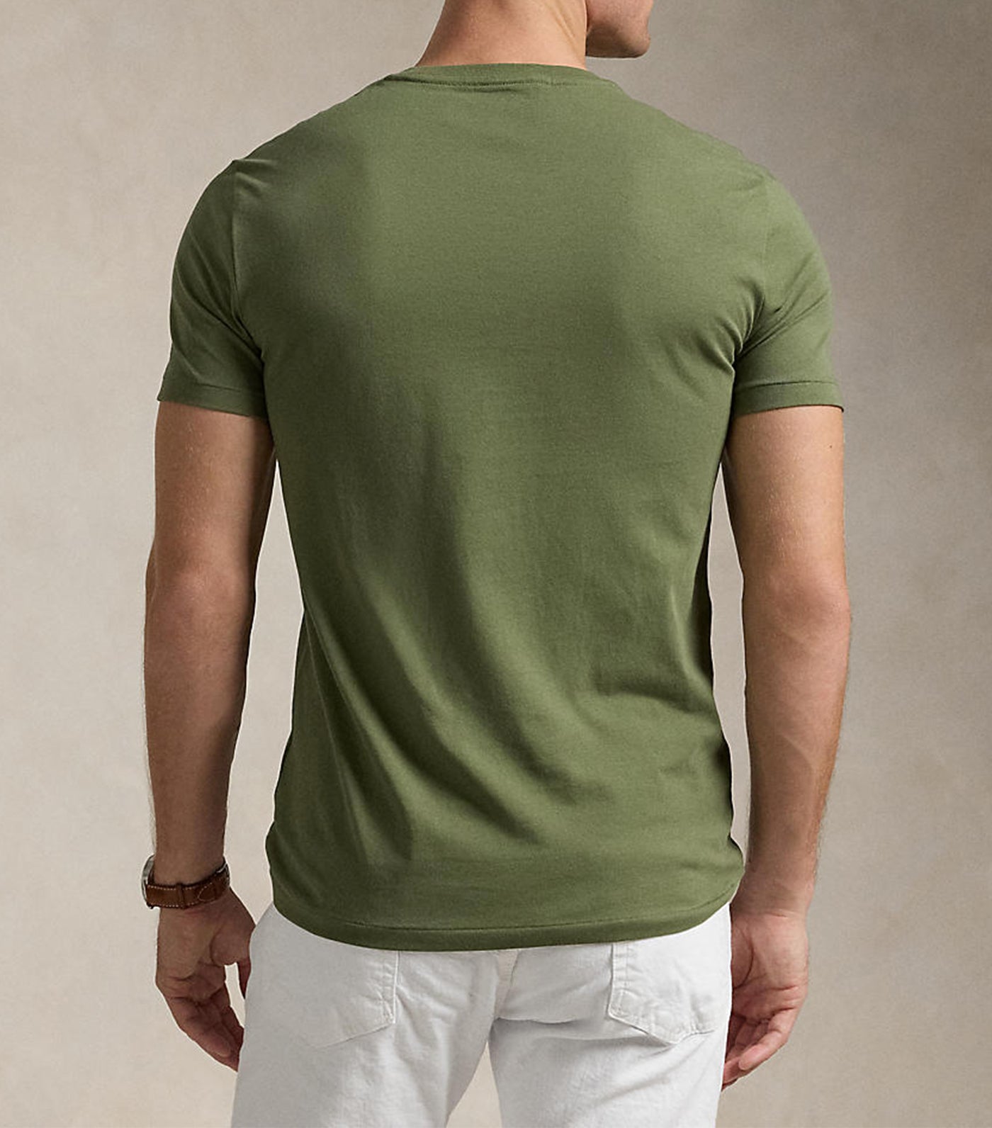 Men's Custom Slim Fit Jersey Crewneck T-Shirt