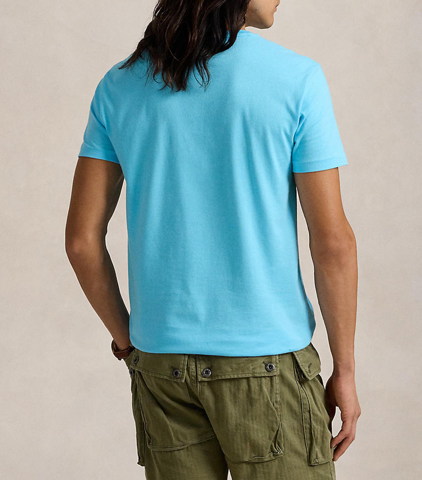 Men's Custom Slim Fit Jersey Crewneck T-Shirt