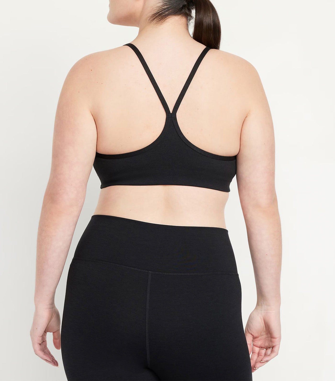 Maternity Light Support CloudComfy Sports Bra Black Jack