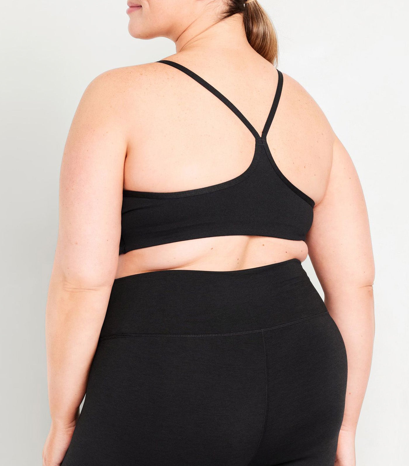 Maternity Light Support CloudComfy Sports Bra Black Jack