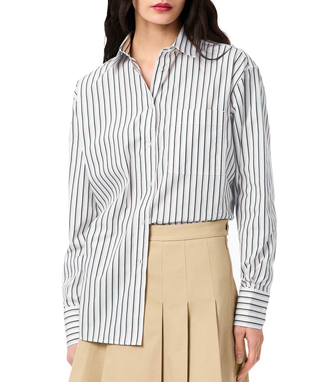 Oversized Cotton Poplin Shirt