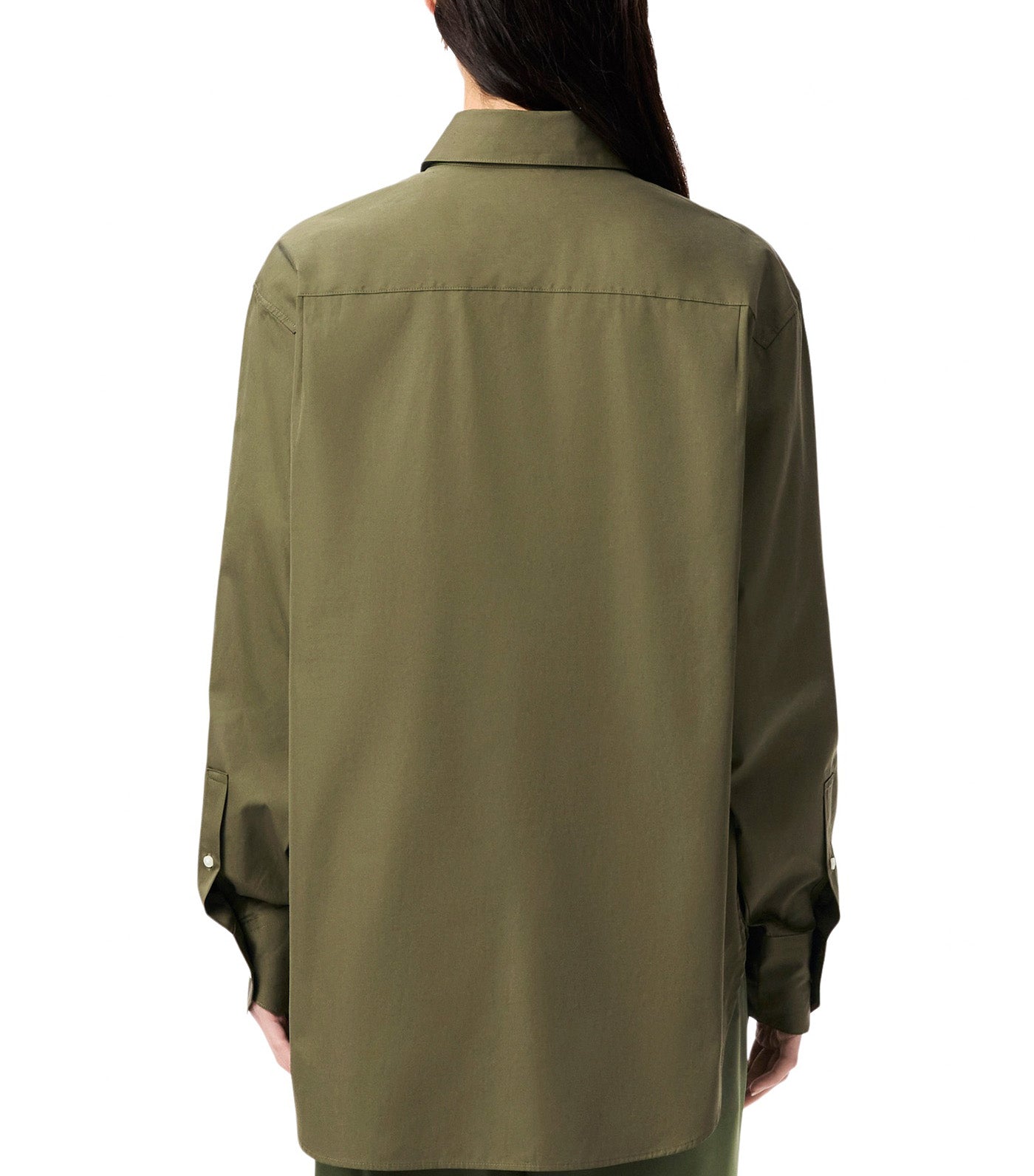 Oversized Cotton Poplin Shirt