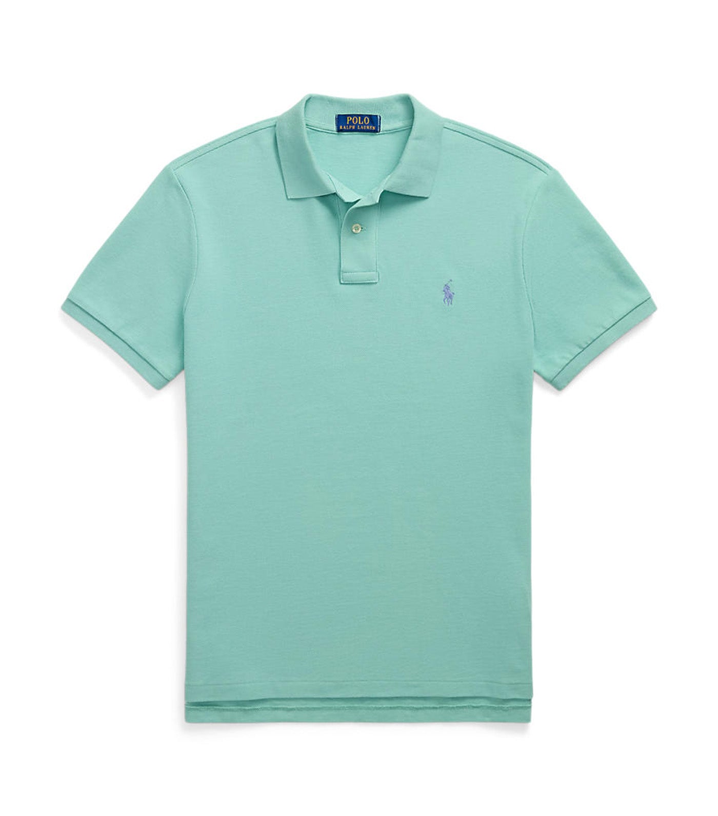 Men's Custom Slim Fit Mesh Polo Shirt