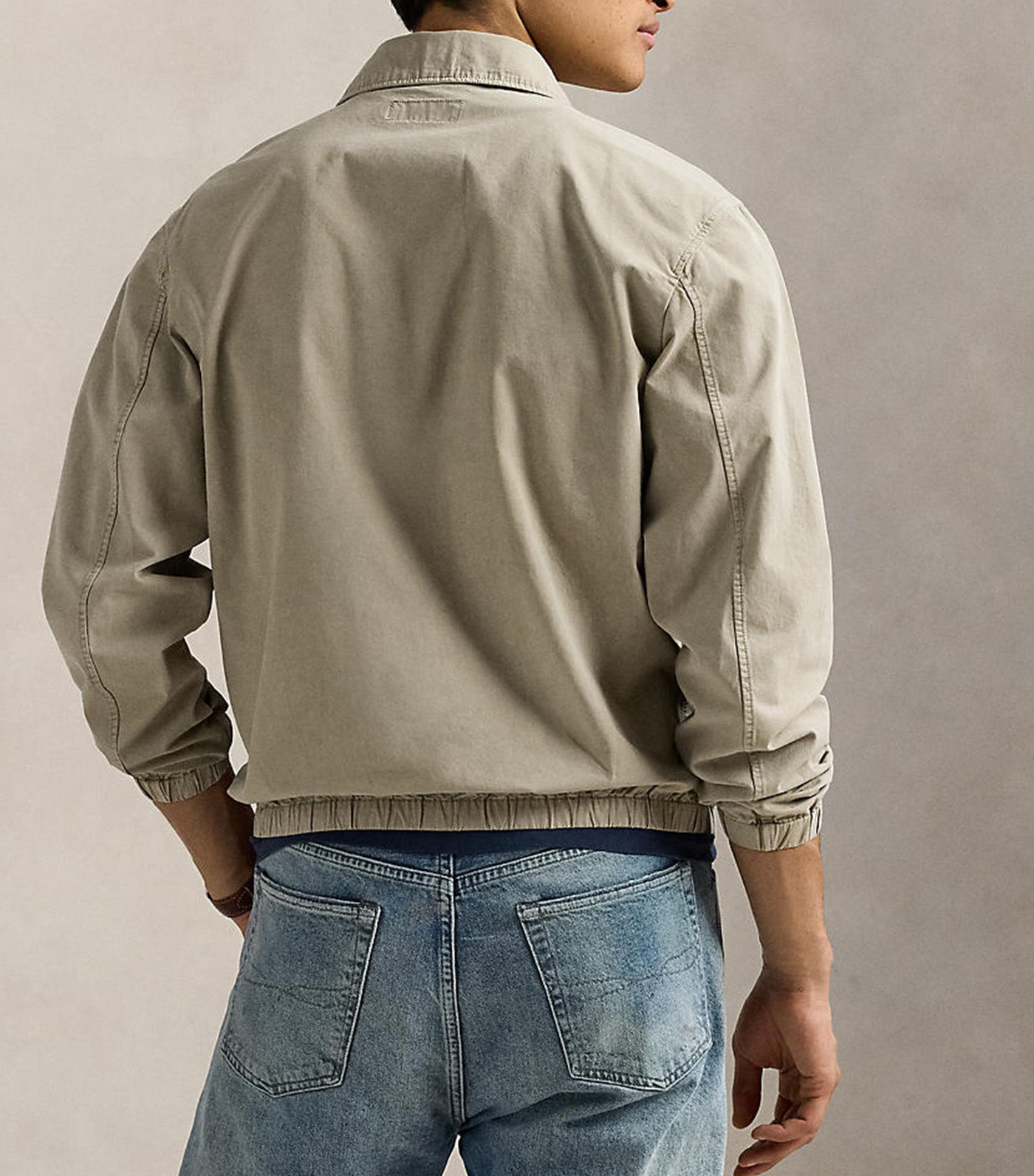 Men's The Bayport Mineral-Dyed Poplin Jacket Olive
