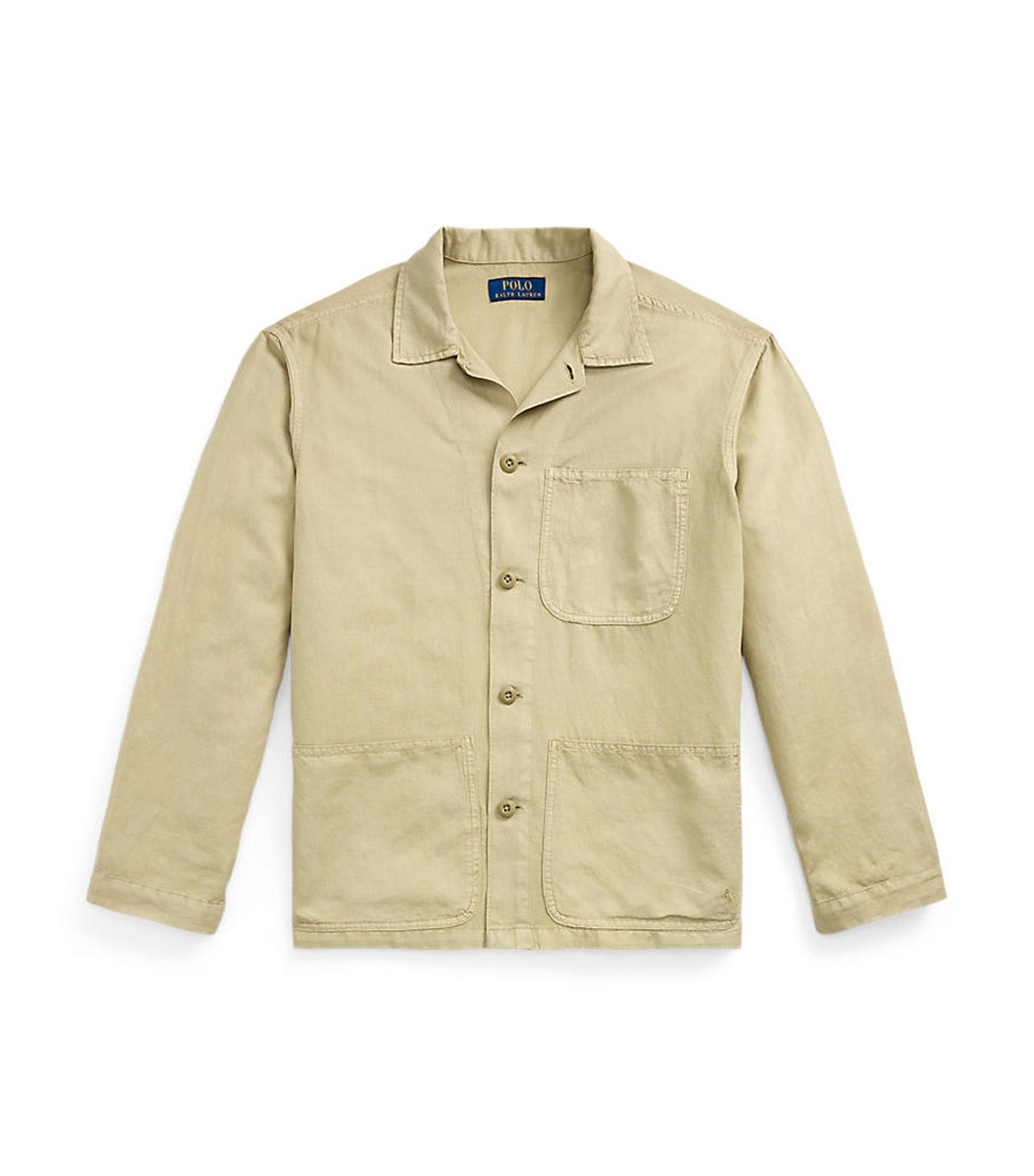 Men's Linen-Cotton Overshirt