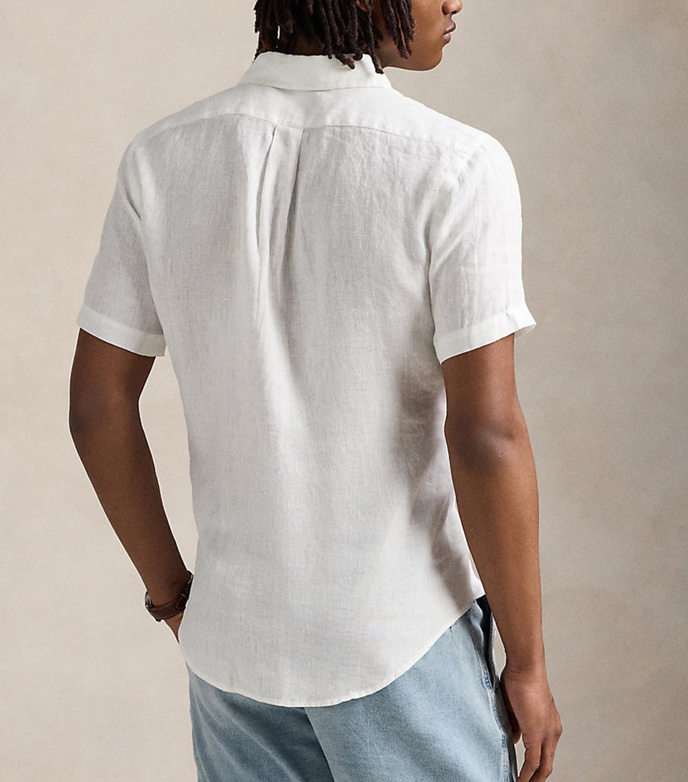 Men's Custom Fit Linen Shirt