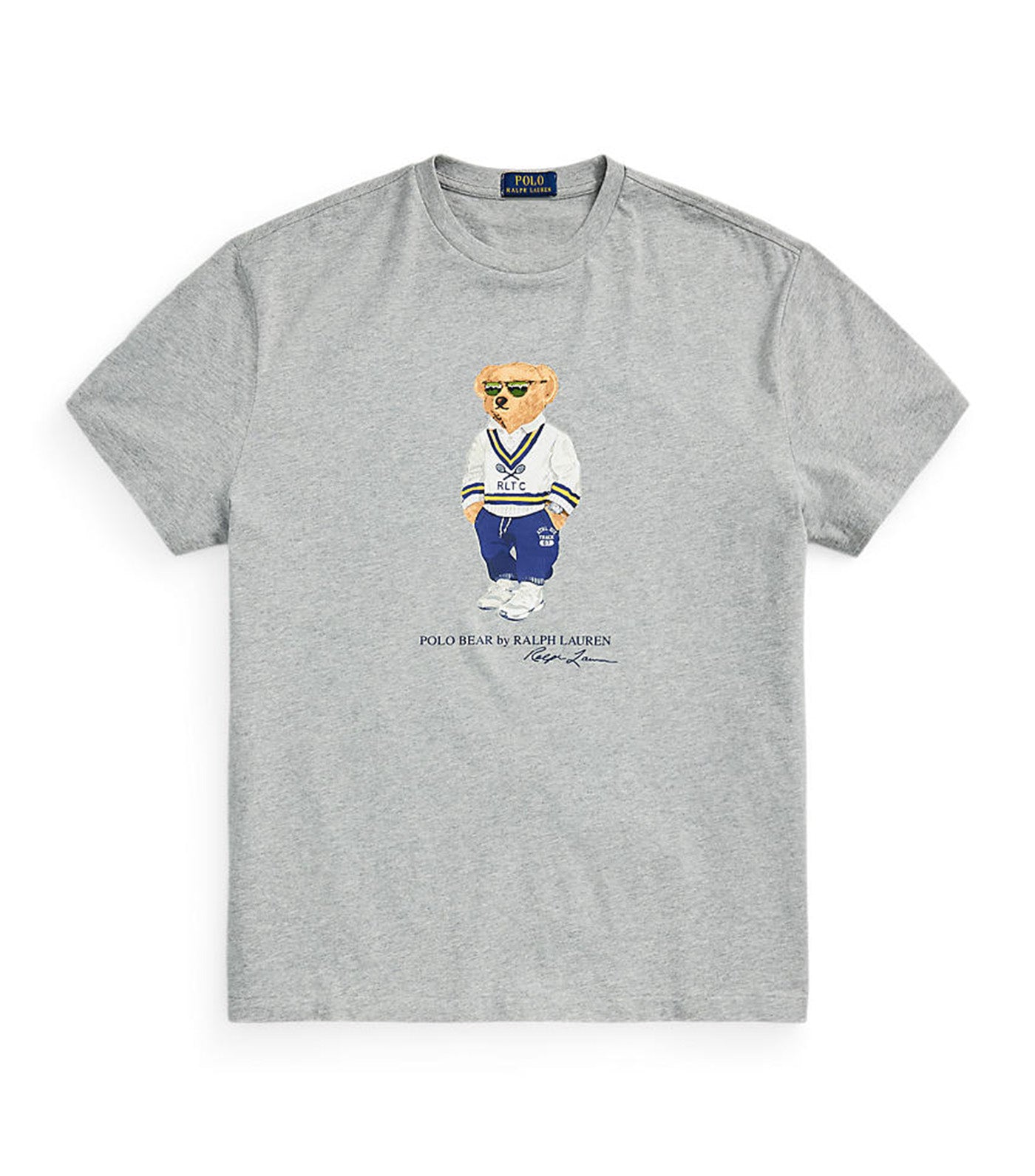 Men's Custom Slim Fit Polo Bear Jersey T-Shirt