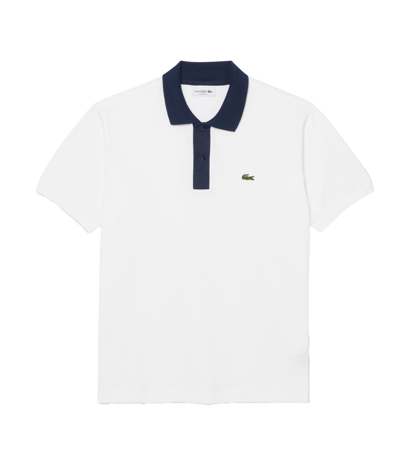 Classic Fit Contrast Collar L.12.12 Polo Shirt
