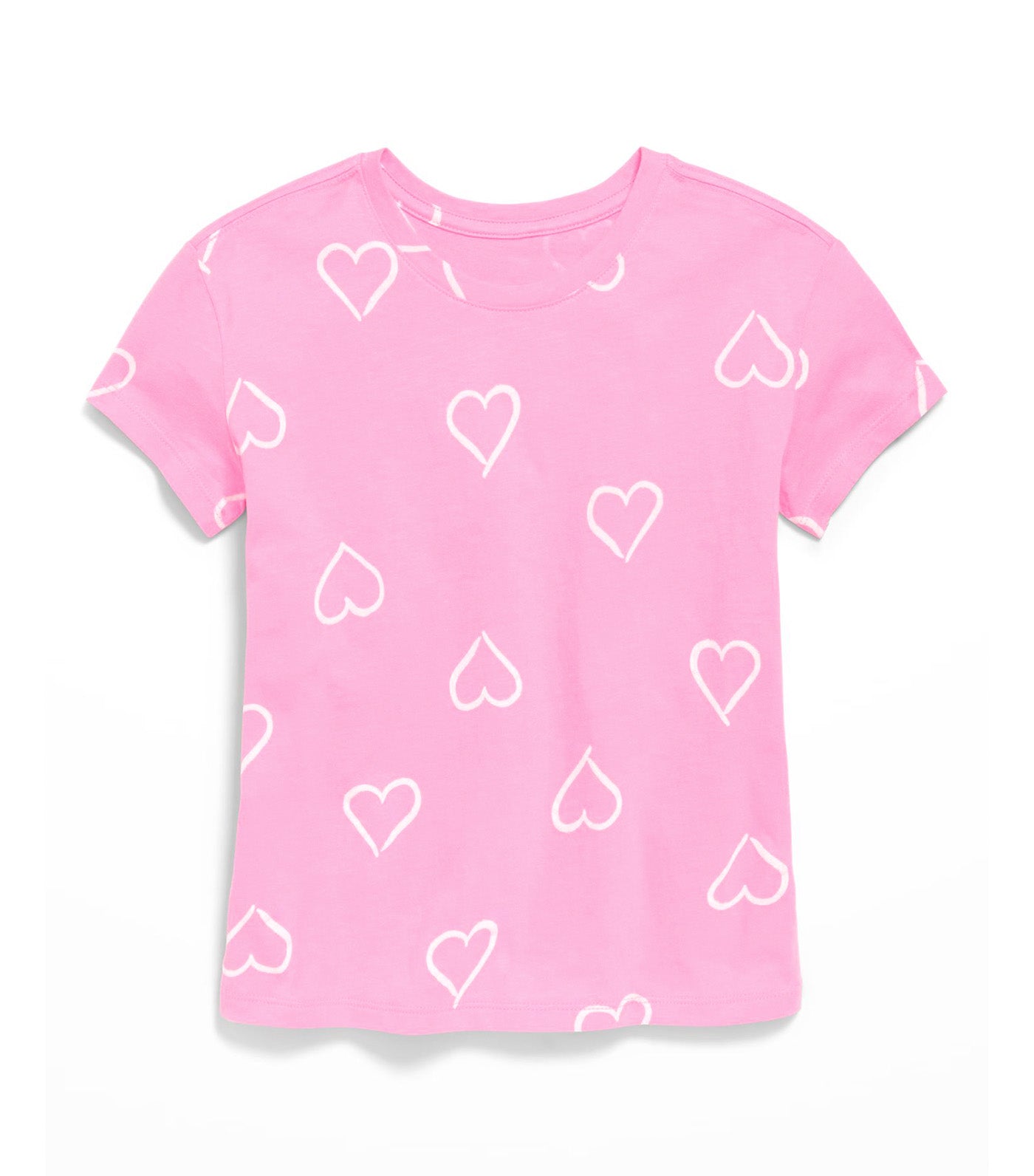 Printed Softest Short-Sleeve T-Shirt for Girls