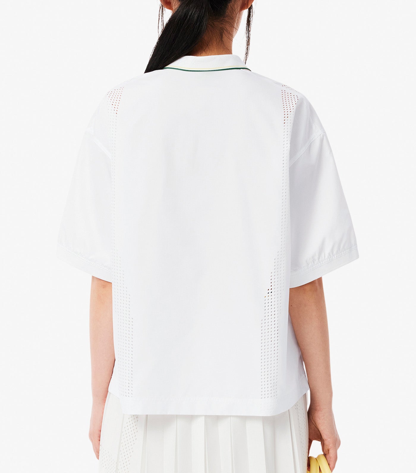Oversized Tech Fabric Polo