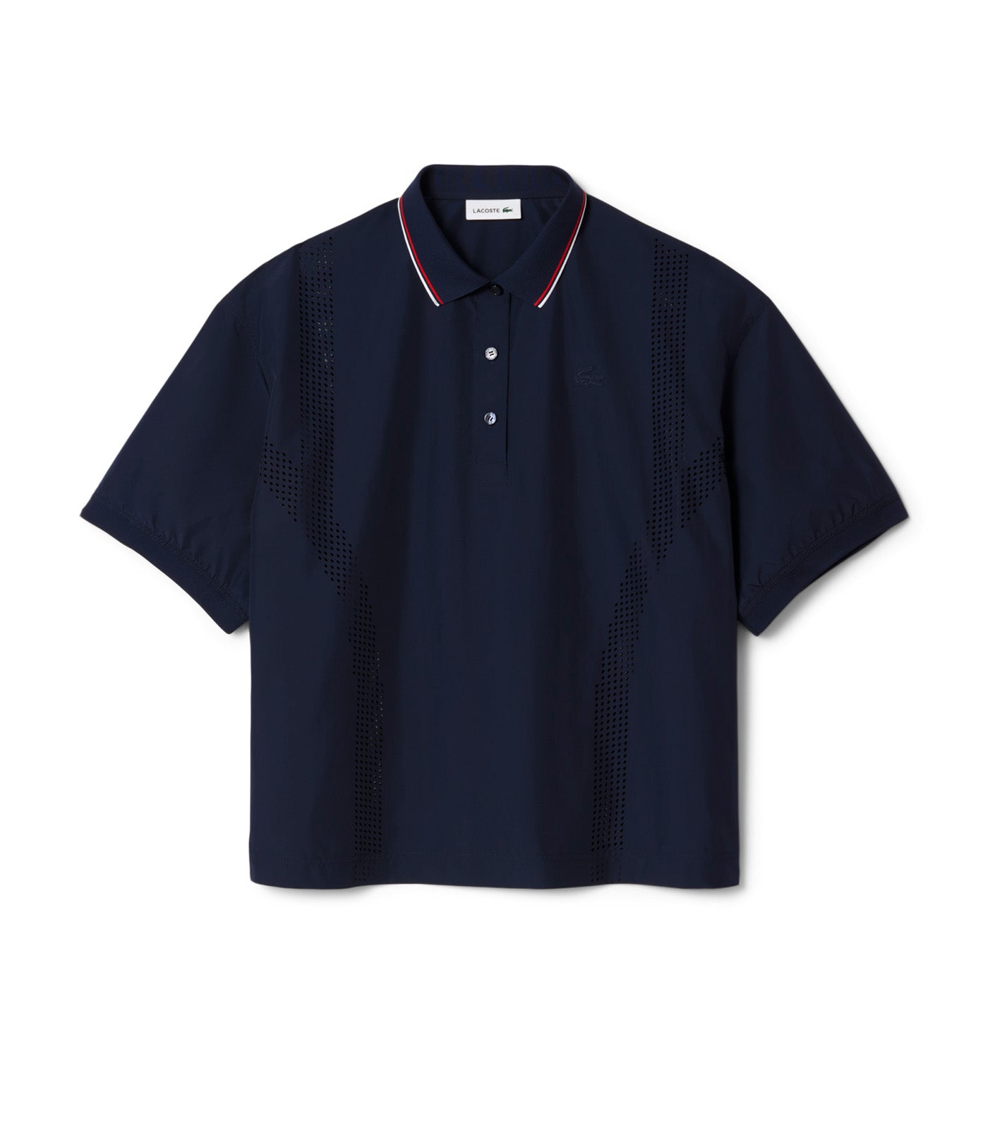 Oversized Tech Fabric Polo