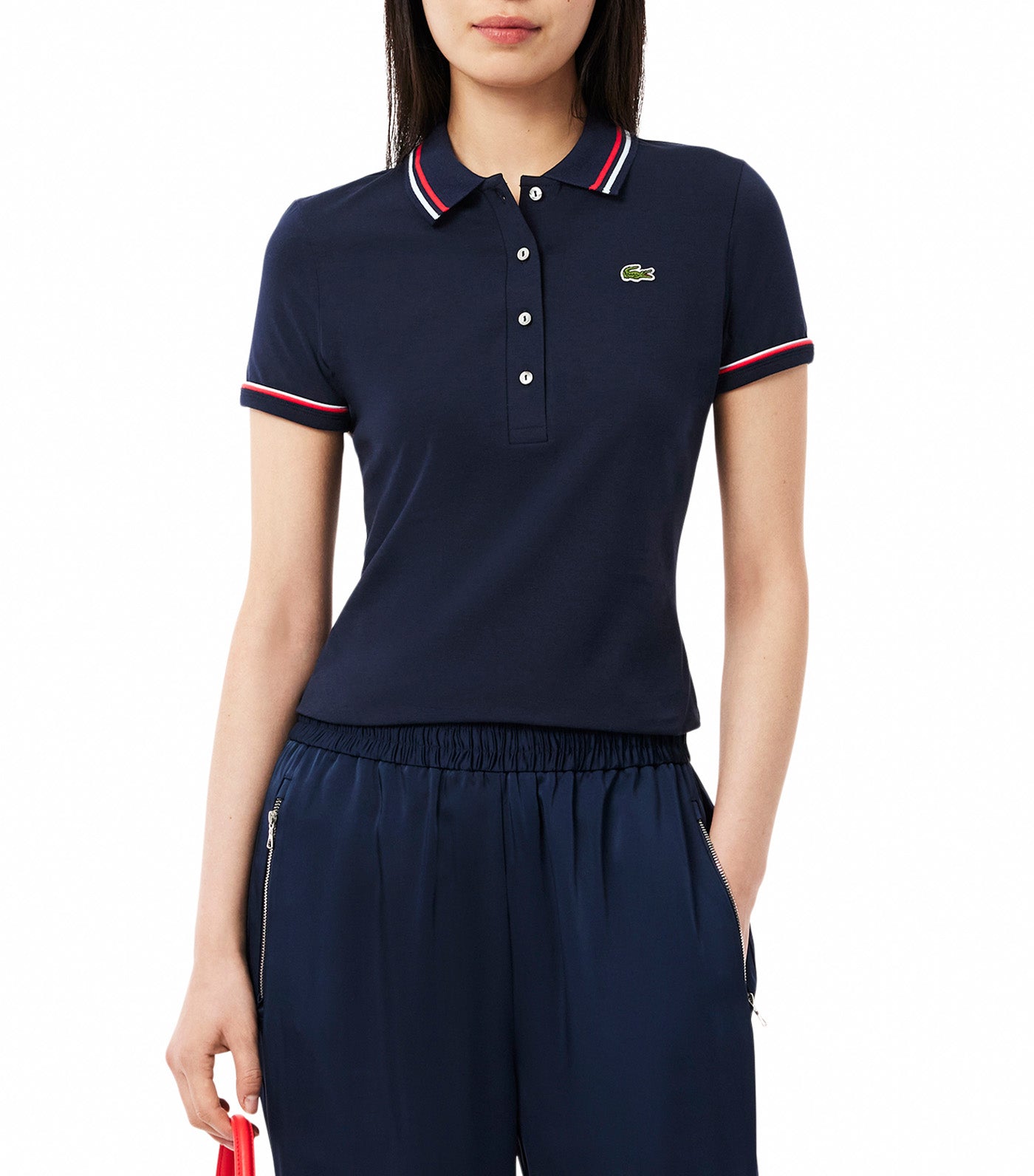 L.12.D Slim Fit Jersey Polo Shirt