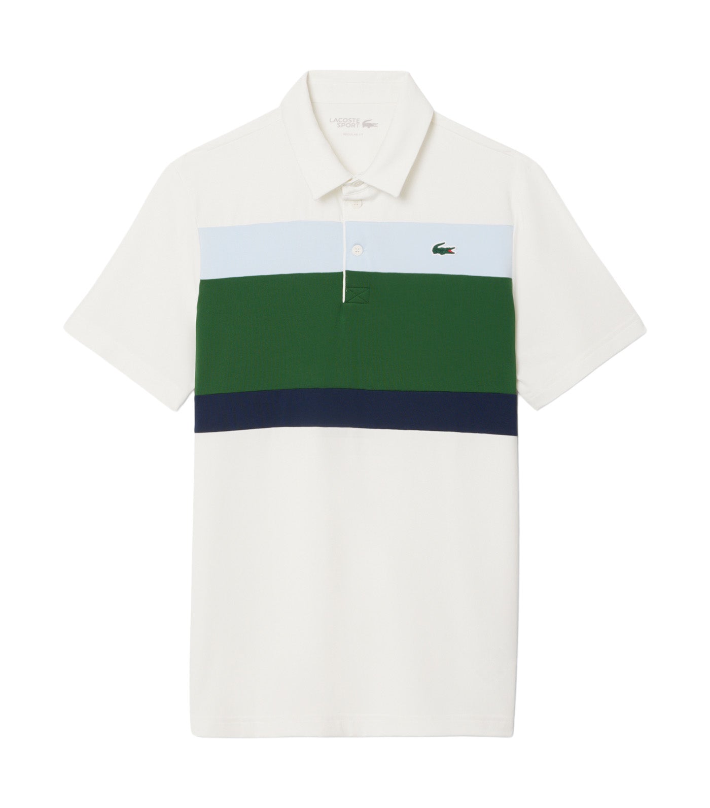 Regular Fit Color-Block Golf Polo Shirt