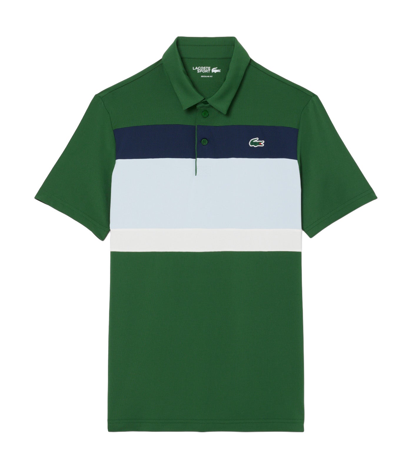 Regular Fit Color-Block Golf Polo Shirt