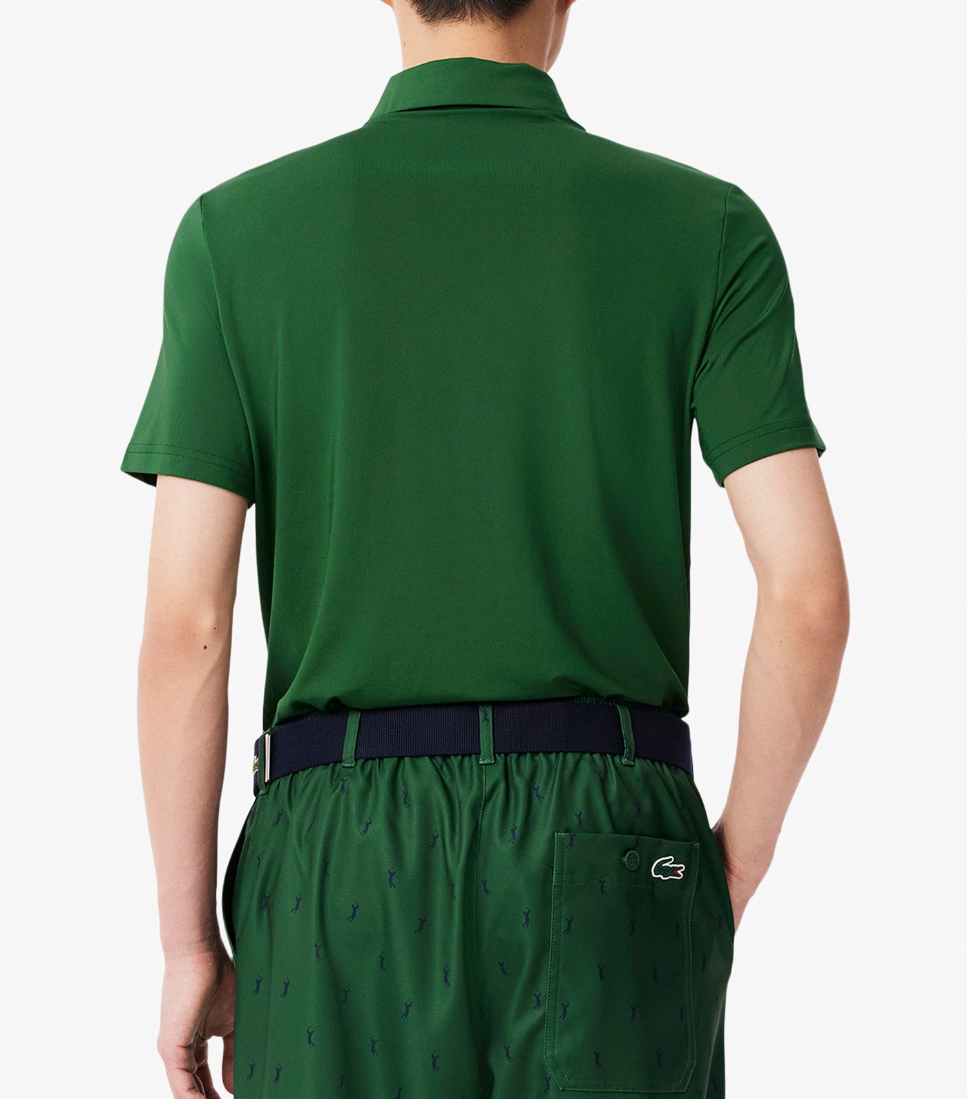 Regular Fit Color-Block Golf Polo Shirt