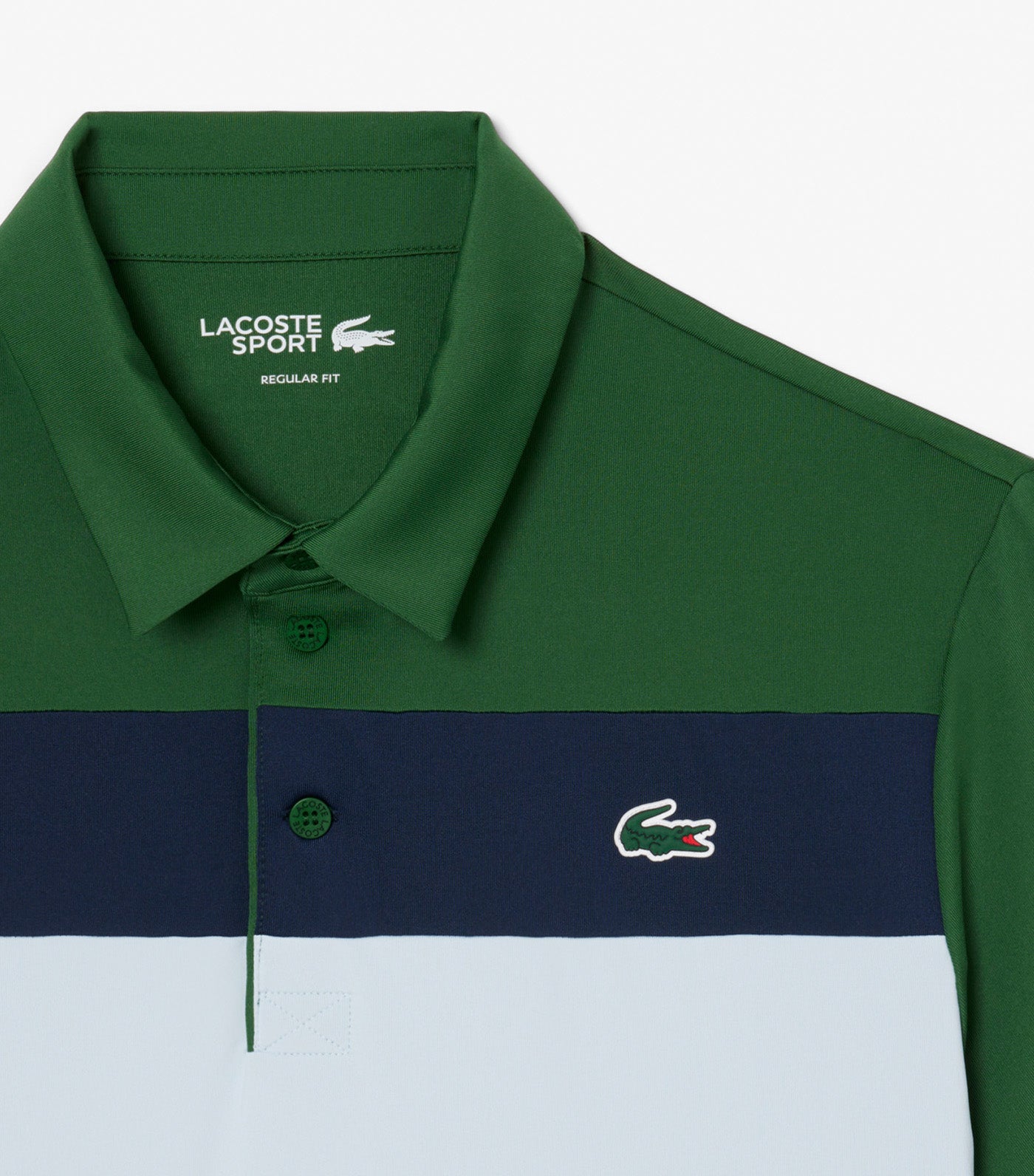 Regular Fit Color-Block Golf Polo Shirt