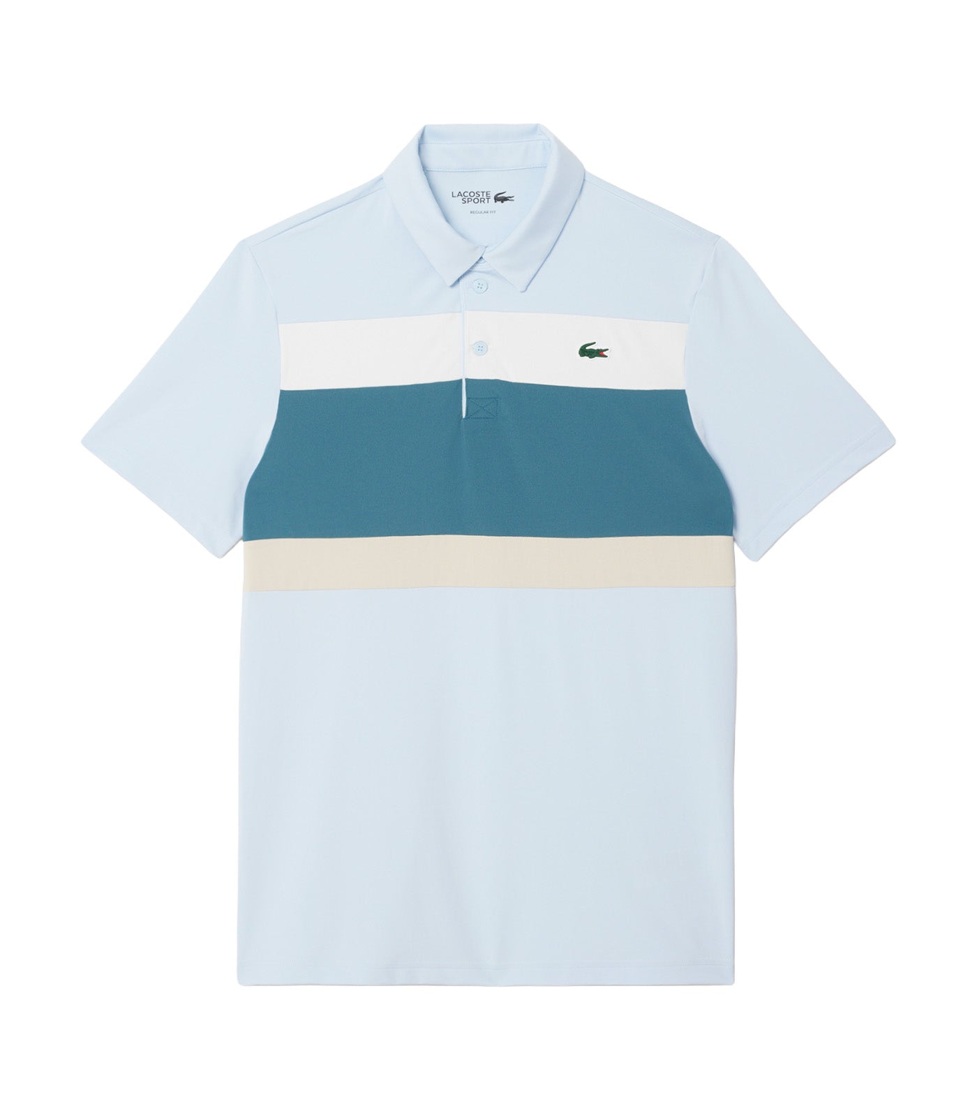 Regular Fit Color-Block Golf Polo Shirt