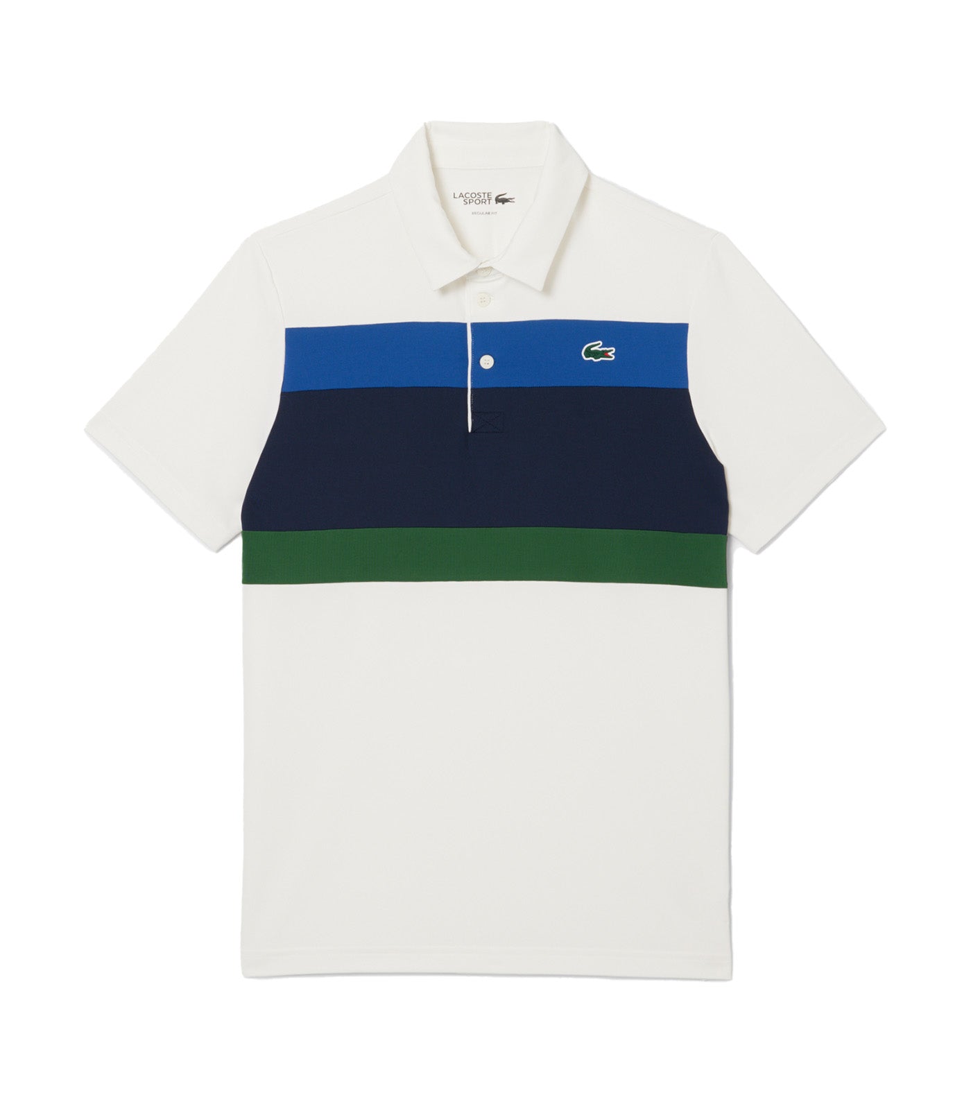 Regular Fit Color-Block Golf Polo Shirt