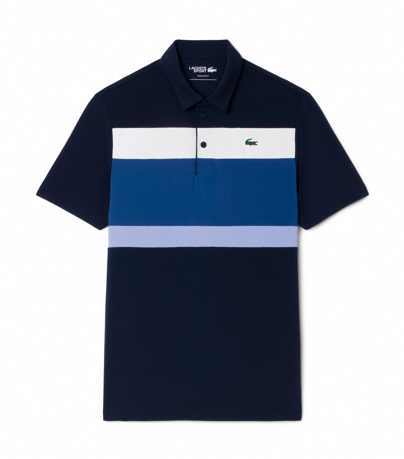 Regular Fit Color-Block Golf Polo Shirt