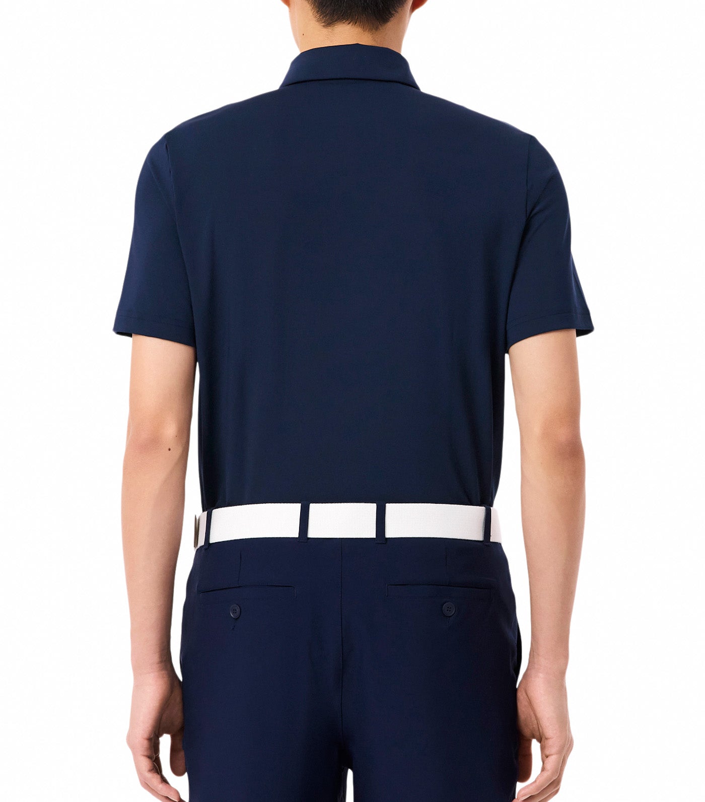 Regular Fit Color-Block Golf Polo Shirt