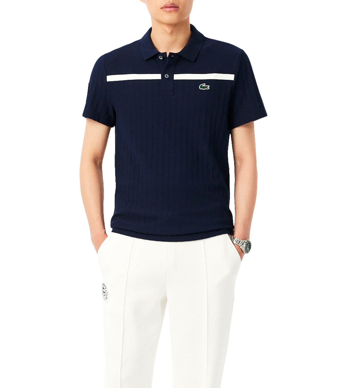 Ultra Dry Badge Accent Tennis Heritage Polo Shirt
