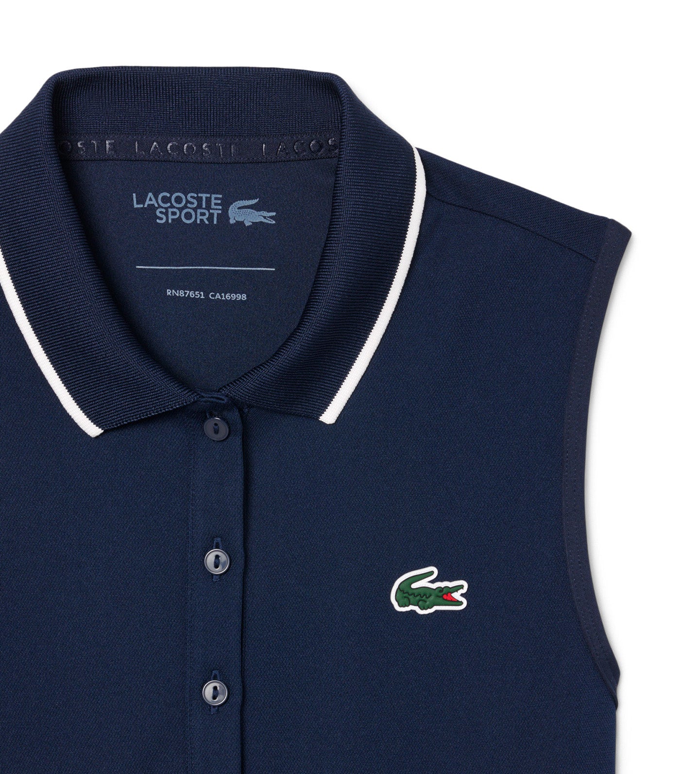 Ultra Dry Tennis Heritage Dress Navy Blue/Flour/Navy Blue