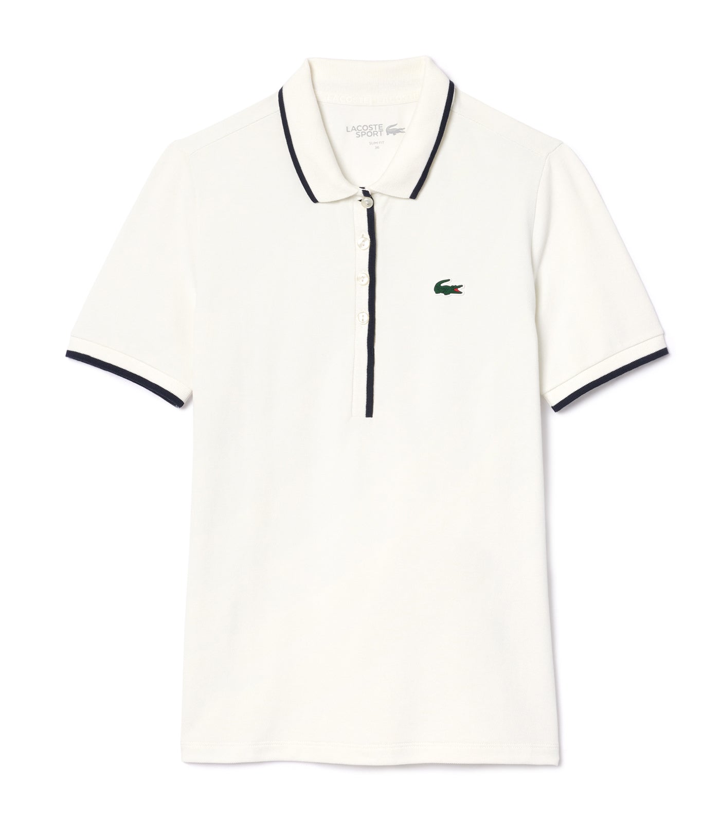 Tennis Heat Polo Shirt Flour/Navy Blue