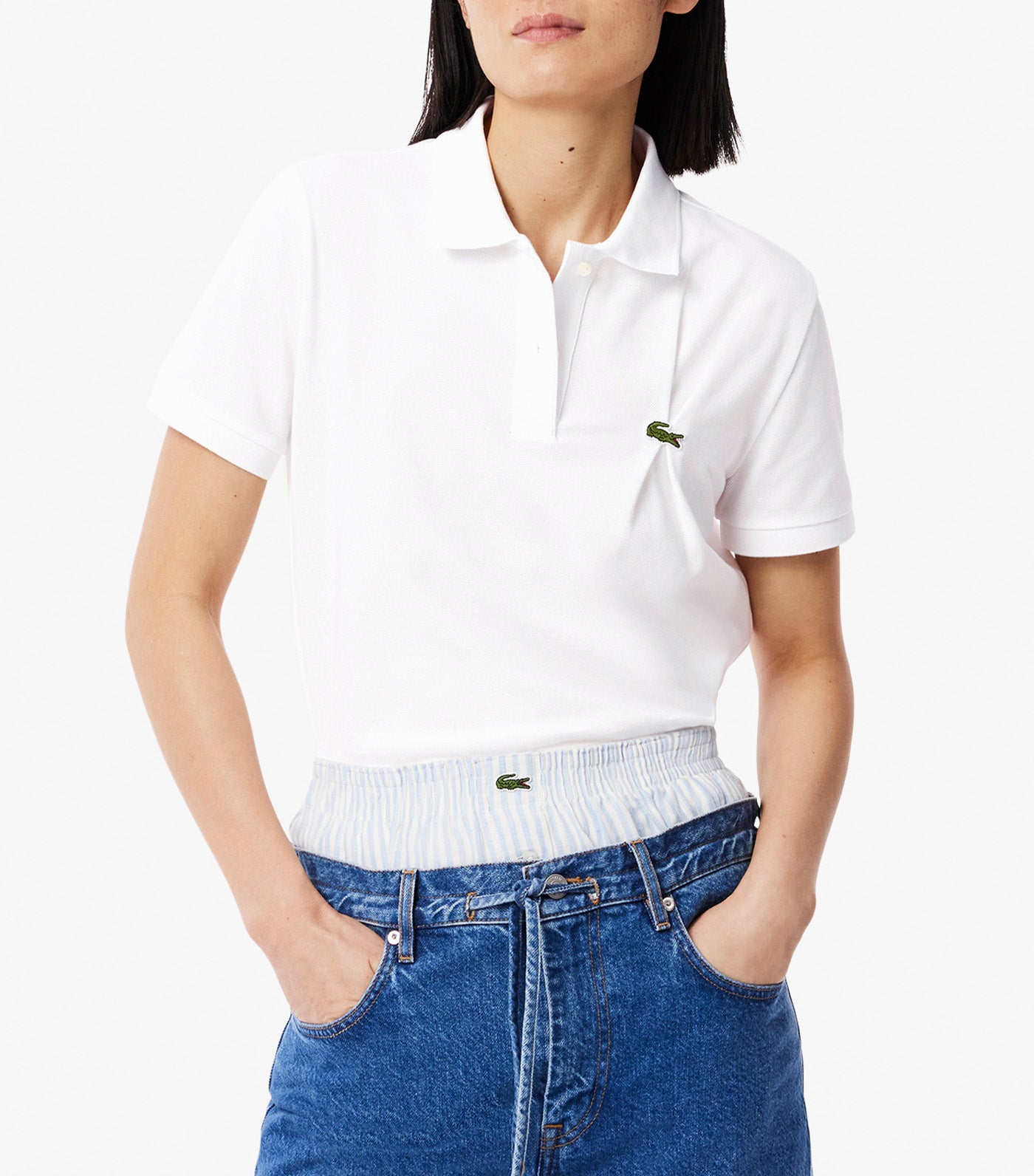 Regular Fit Petit Piqué Polo Shirt White