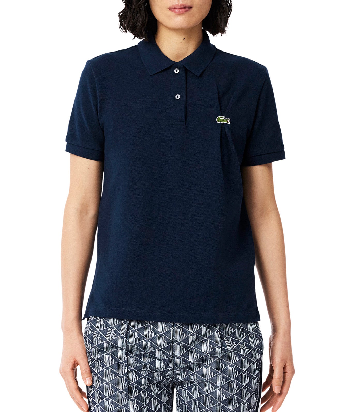 Regular Fit Petit Piqué Polo Shirt Navy Blue