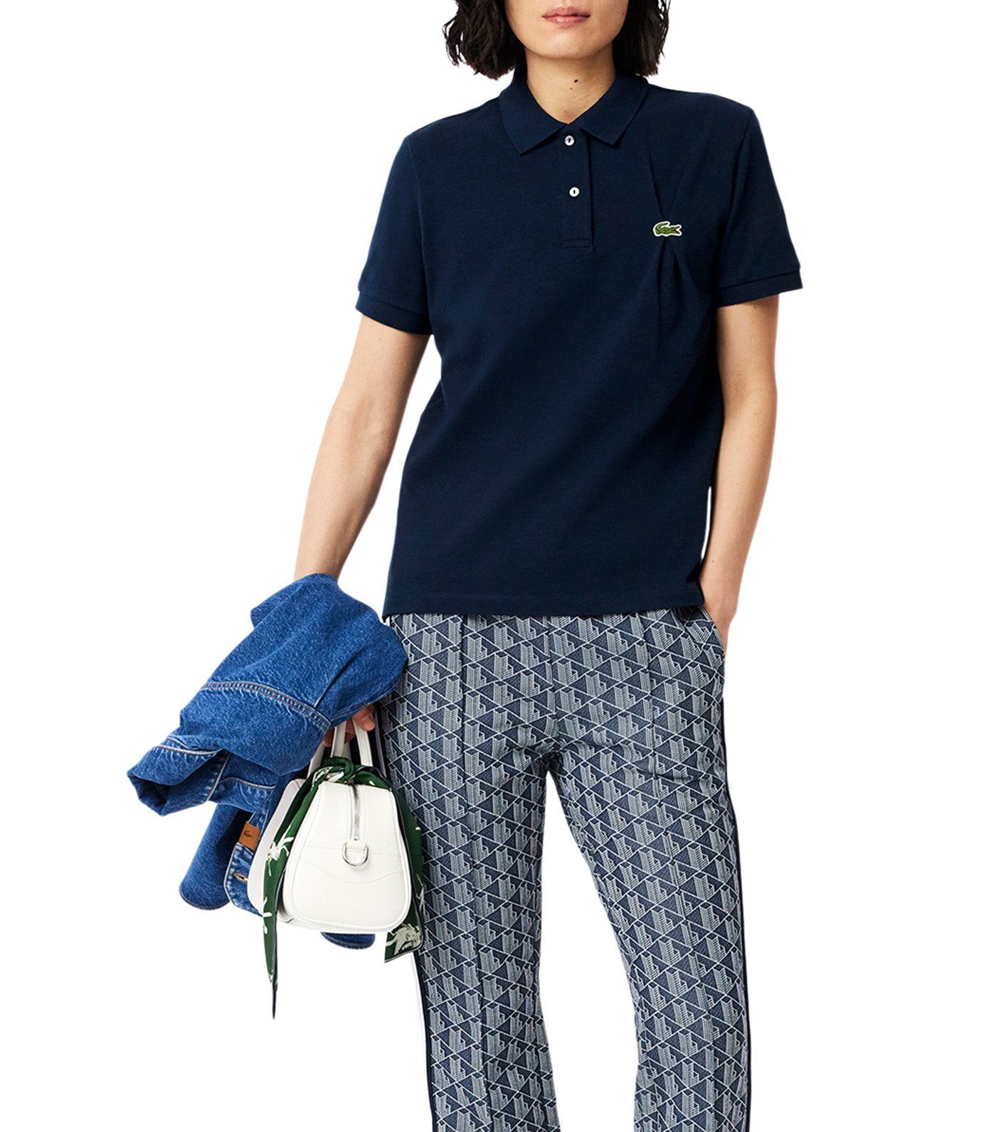 Regular Fit Petit Piqué Polo Shirt Navy Blue