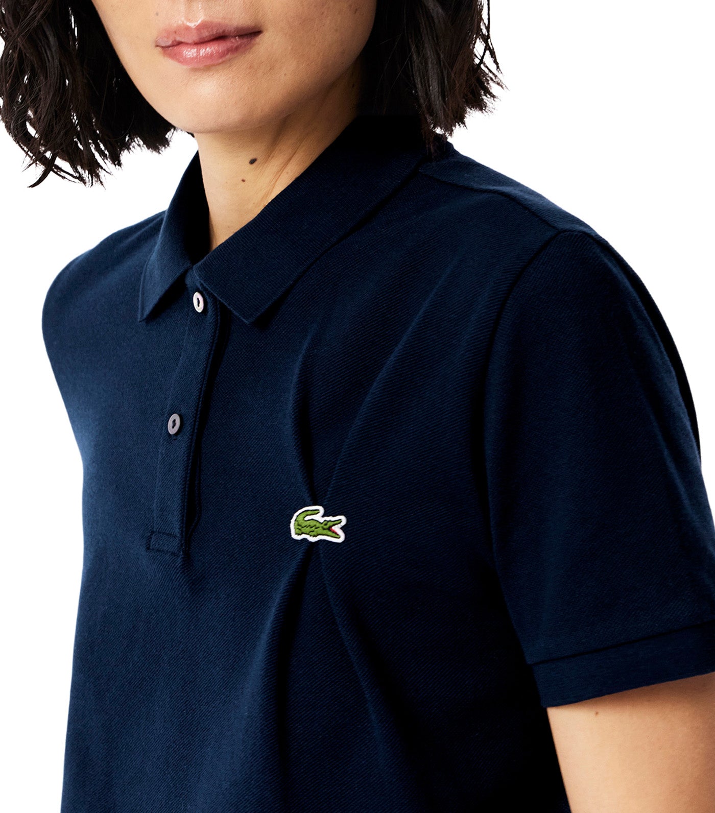 Regular Fit Petit Piqué Polo Shirt Navy Blue