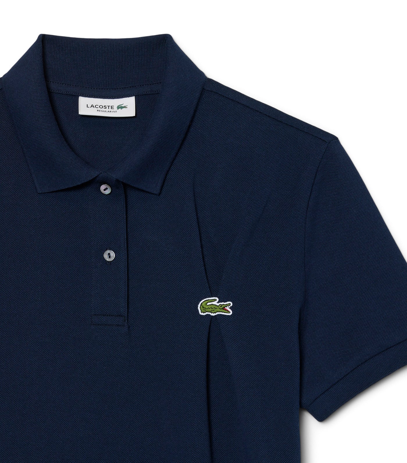 Regular Fit Petit Piqué Polo Shirt Navy Blue