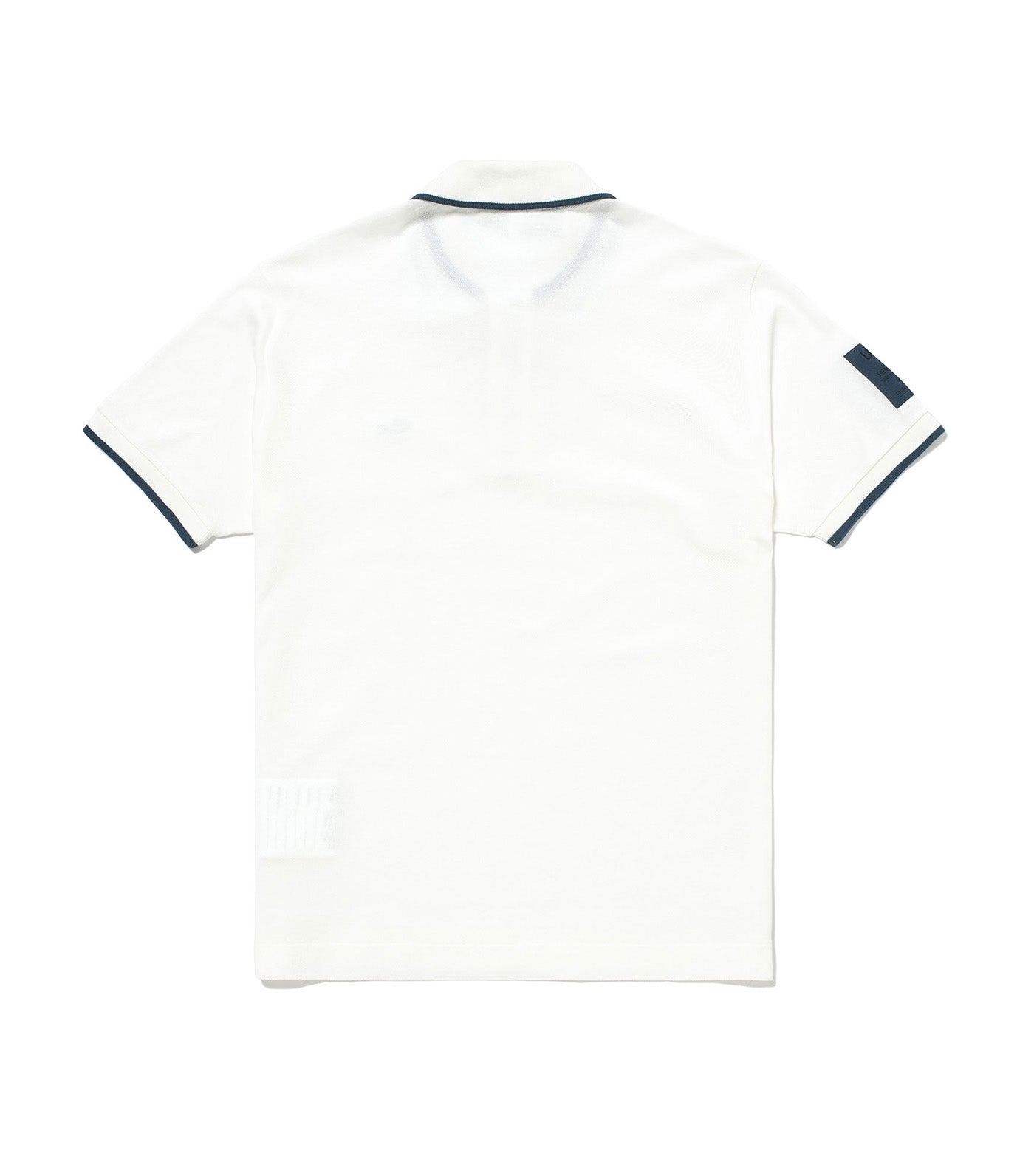 Sleeve Name Patch Pique Polo Shirt