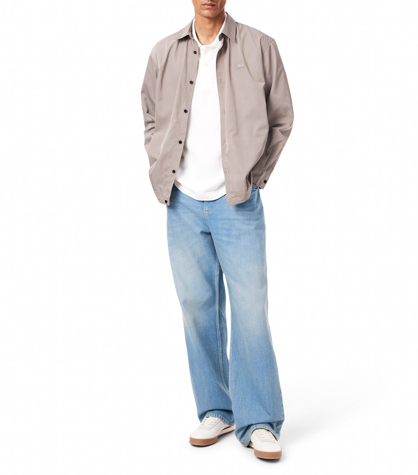 Lacoste Classic Fit L.12.12 Heavy Piqué Polo Shirt White