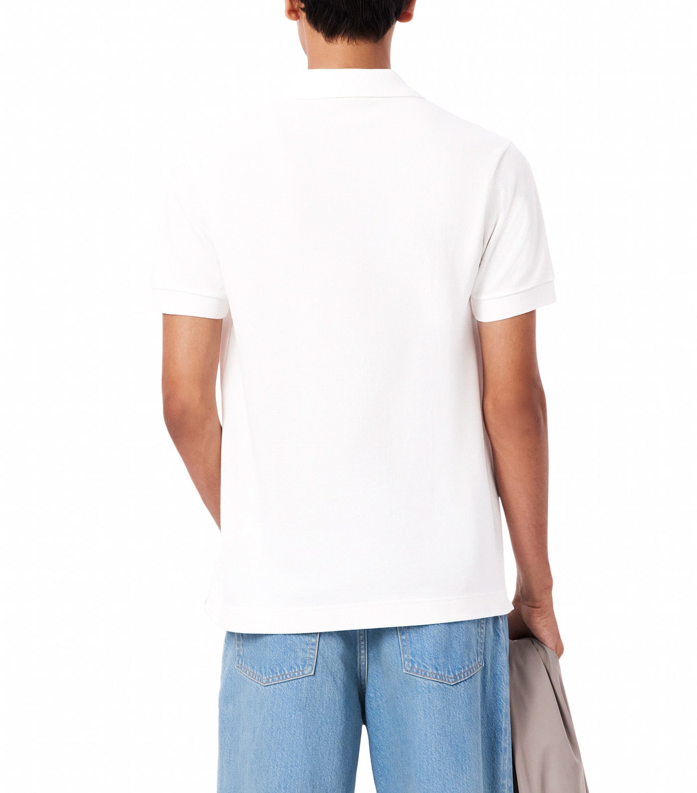 Lacoste Classic Fit L.12.12 Heavy Piqué Polo Shirt White