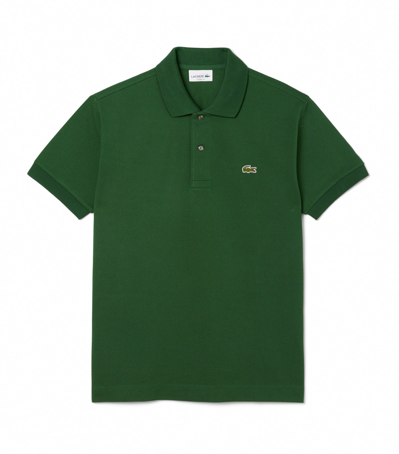 Lacoste Classic Fit L.12.12 Heavy Petit Piqué Polo Shirt Green