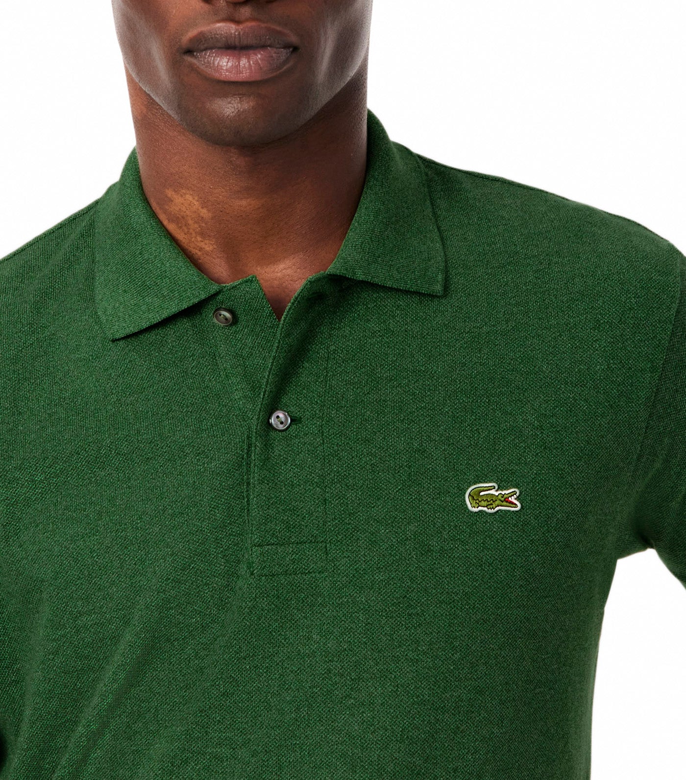 Lacoste Classic Fit L.12.12 Heavy Petit Piqué Polo Shirt Green