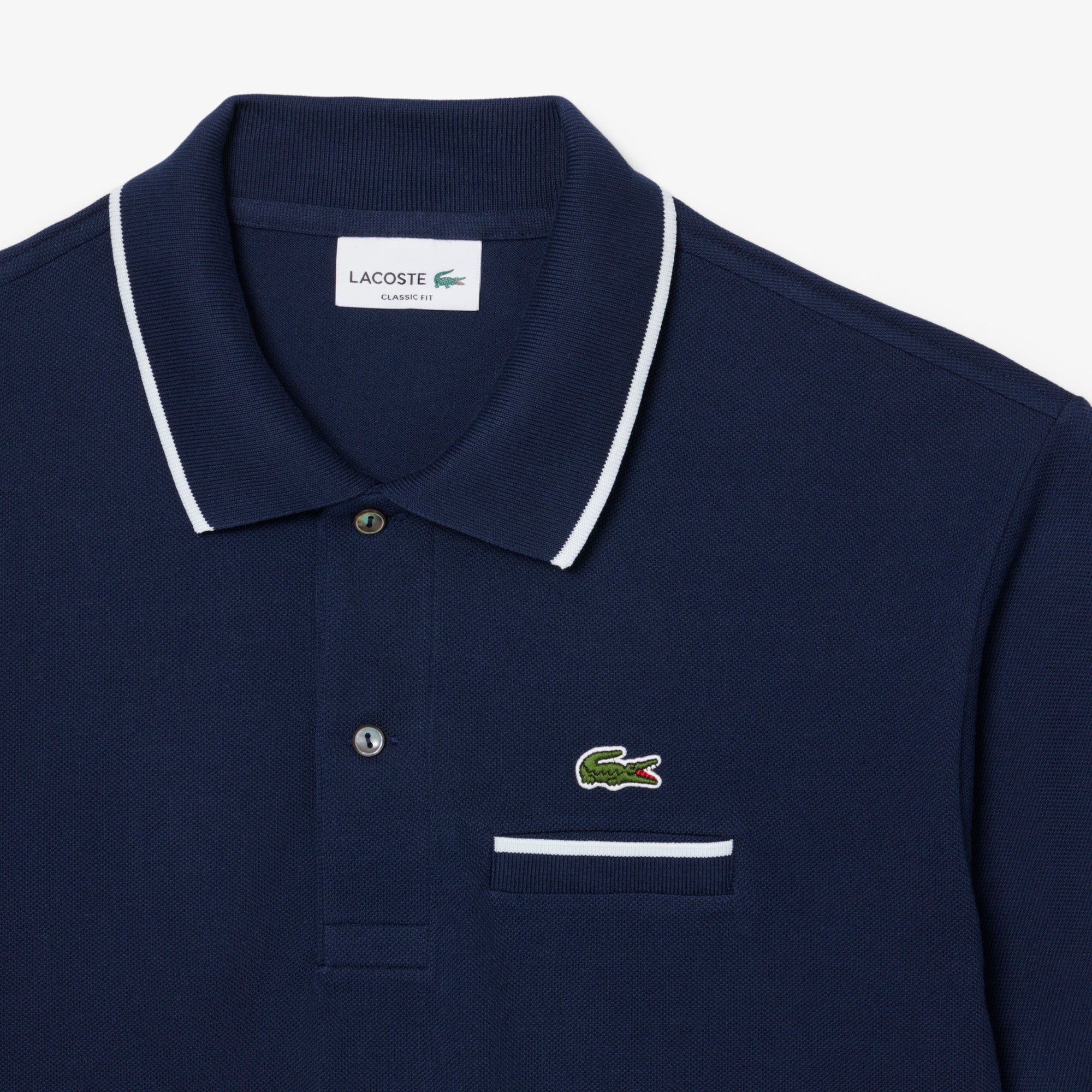Classic Fit Pocket Accent L.12.12 Polo Shirt