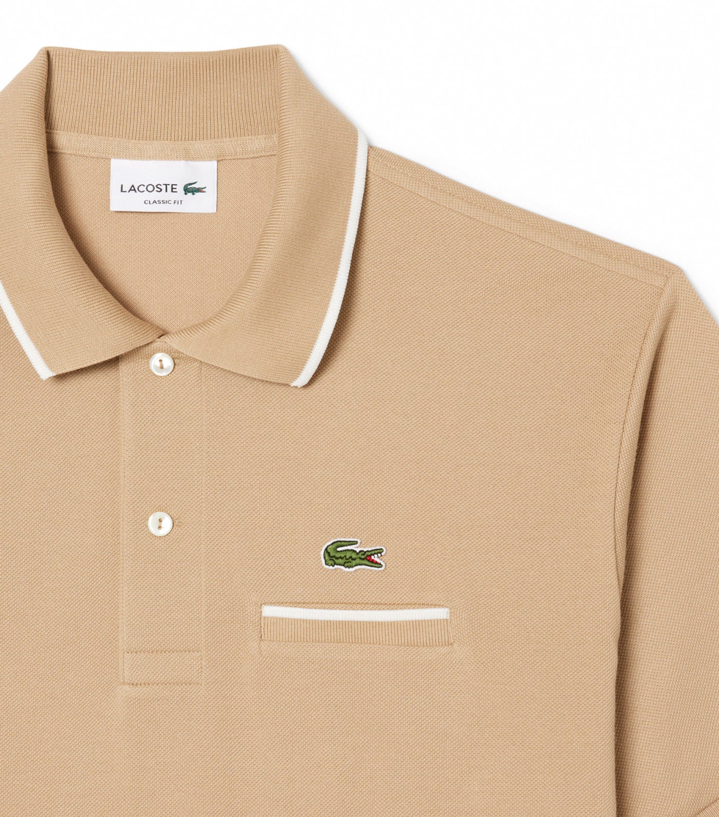 Classic Fit Pocket Accent L.12.12 Polo Shirt