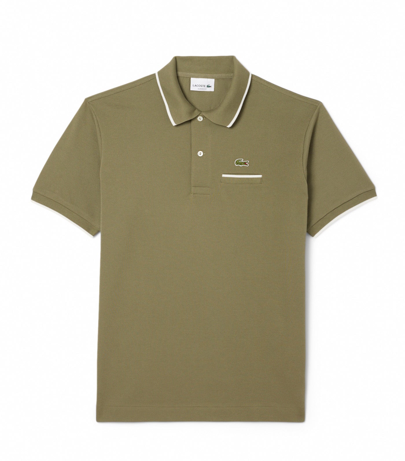 Classic Fit Pocket Accent L.12.12 Polo Shirt