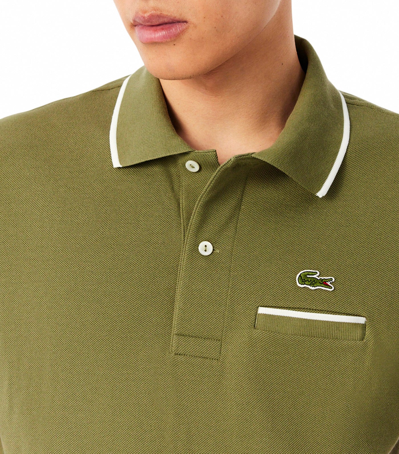 Classic Fit Pocket Accent L.12.12 Polo Shirt