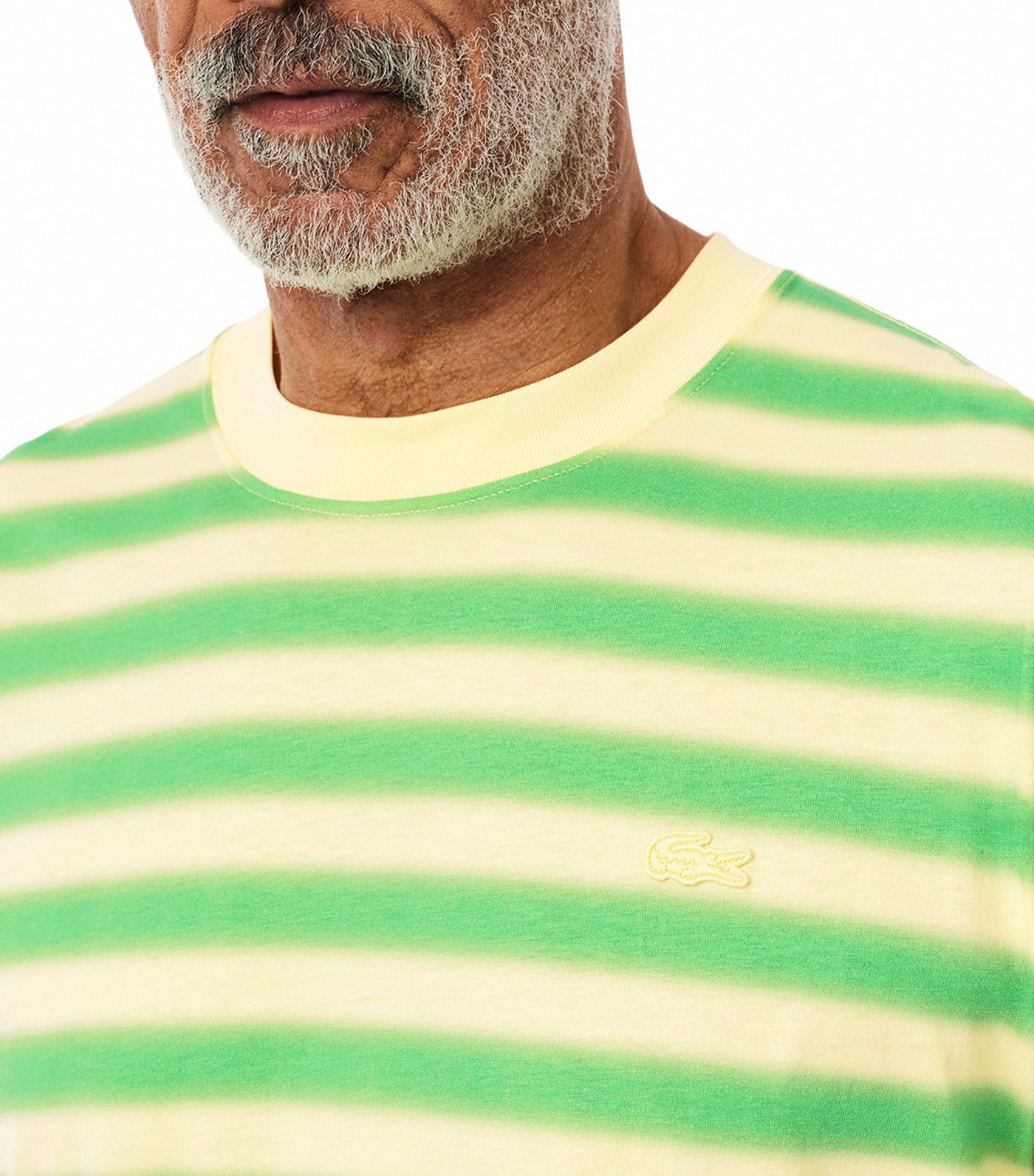 Stripe Print Jersey T-Shirt