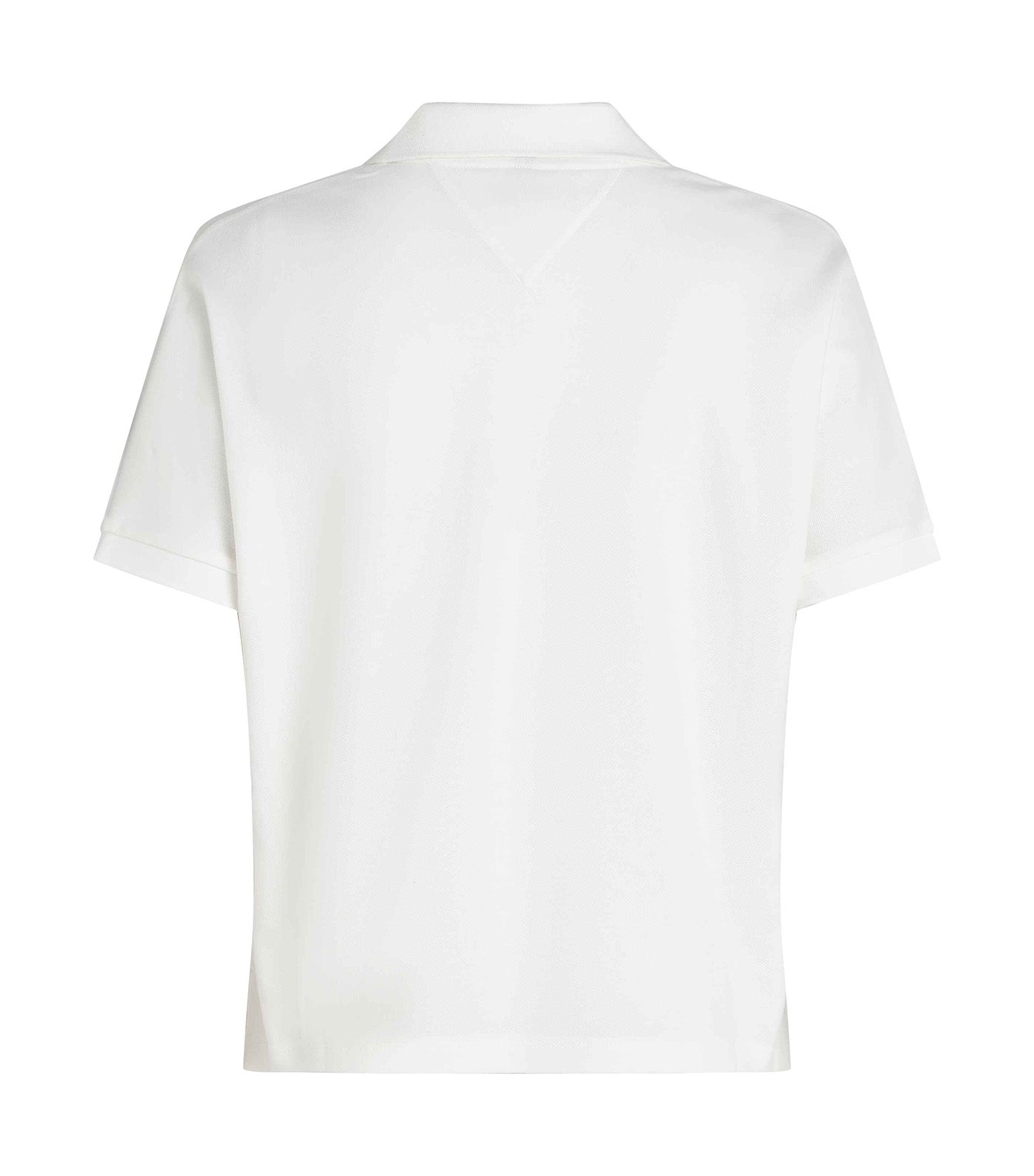 Women's Lyocell Open-Neck Relaxed Polo Ecru