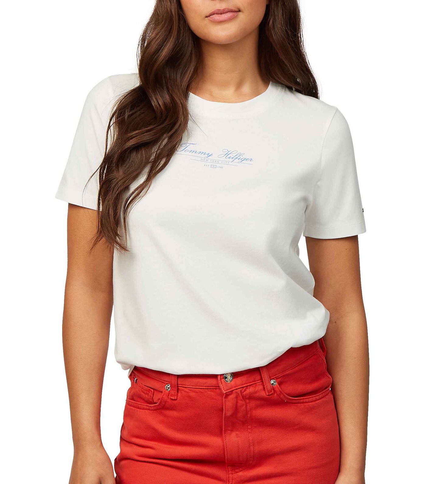 Women's Regular Script Crew Neck Tee