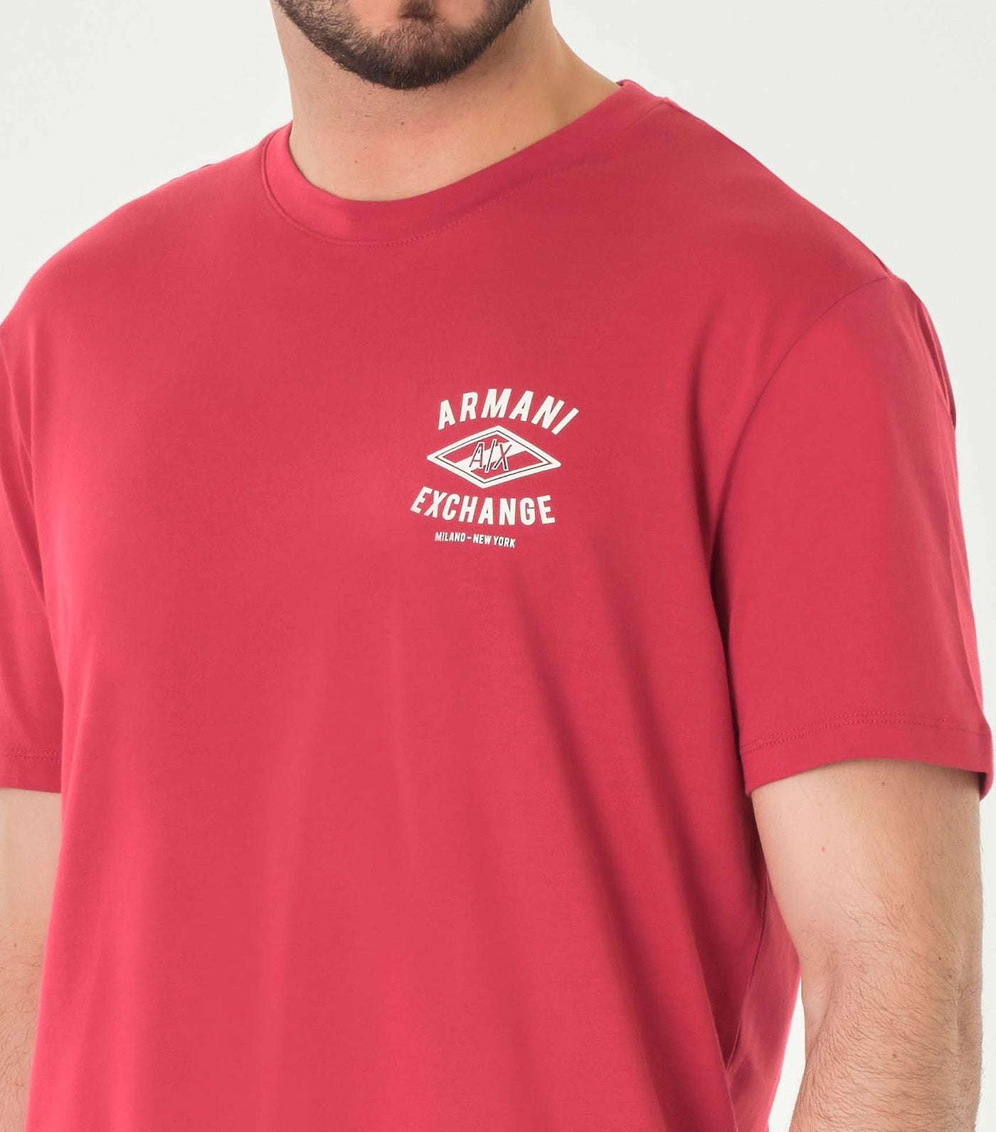 Armani Exchange Regular Fit T-Shirt Cardinal