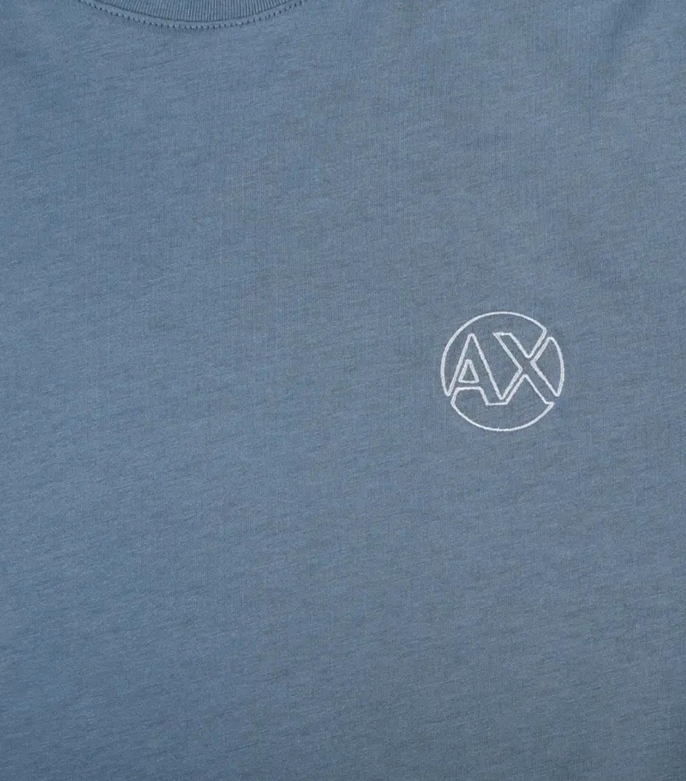 Armani Exchange Regular Fit T-Shirt with Logo and Patch on the Chest Lead