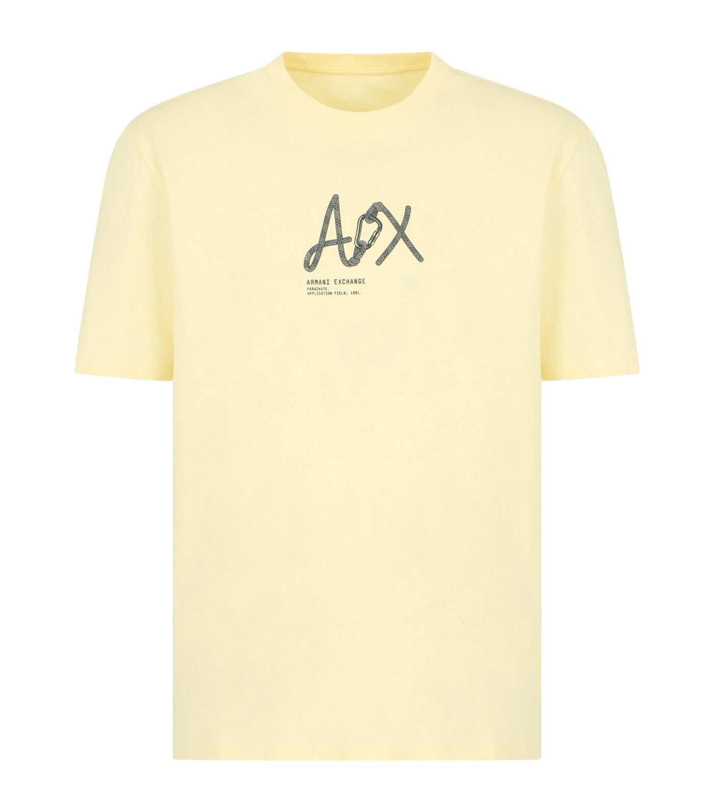 Armani Exchange Regular Fit T-Shirt with Logo Hay