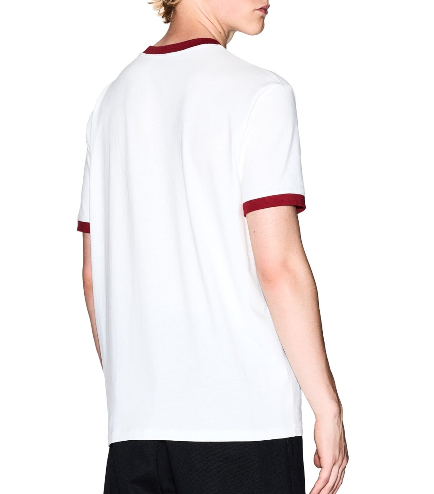 Regular Fit T-Shirt with Eagle Off White