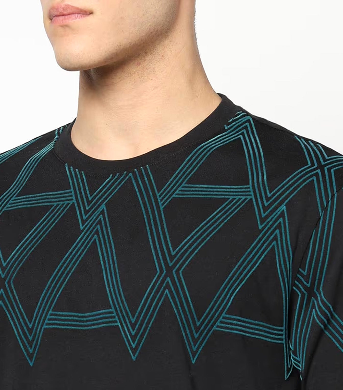 Regular Fit T-Shirt with Maxi Print